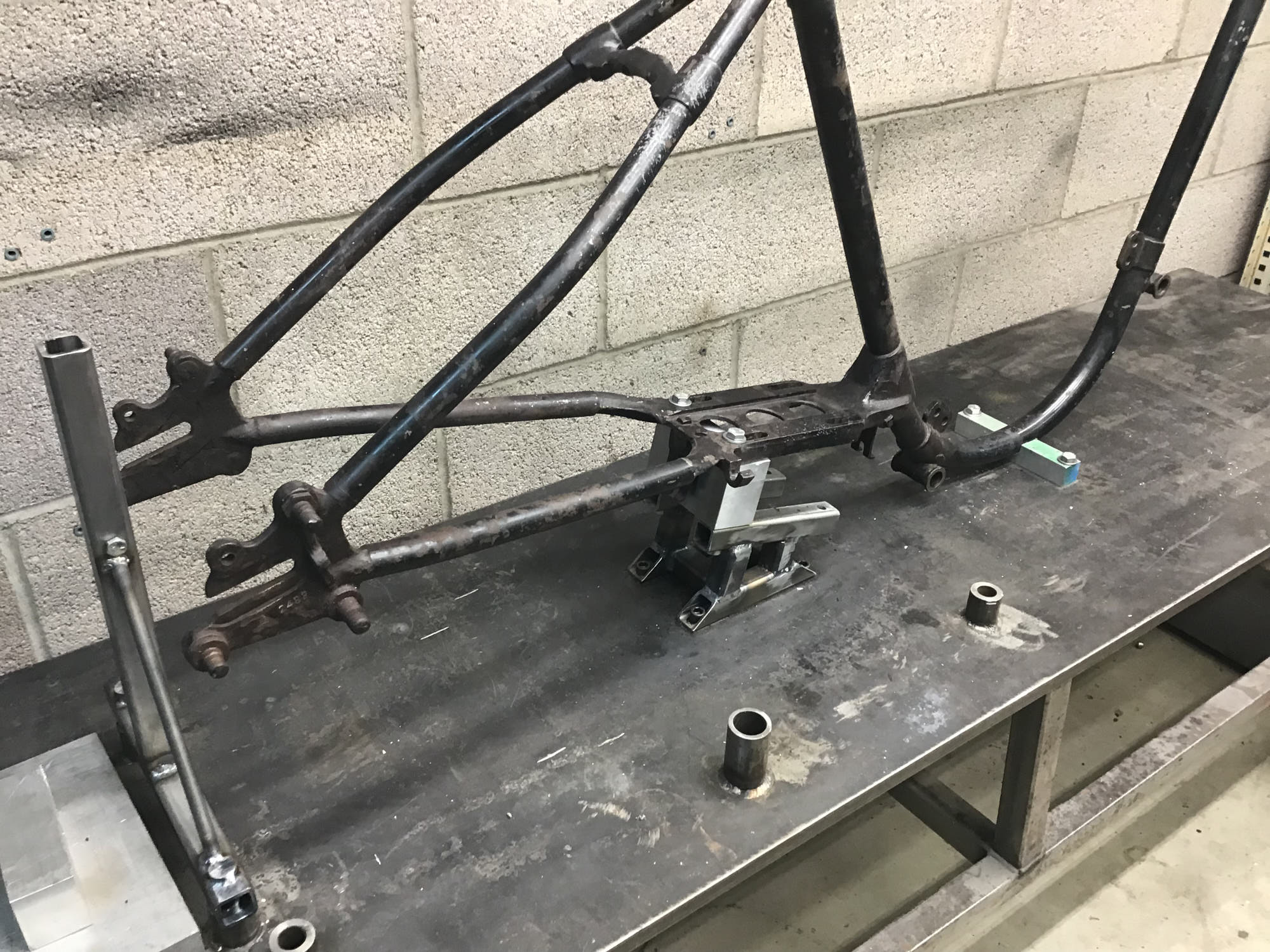 Harley Davidson JD Frame Straightening HWC Classics
